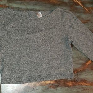 Divided h&m crop top